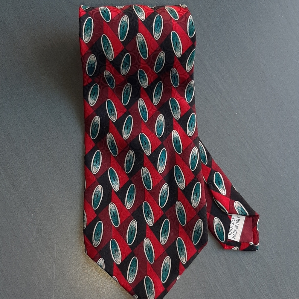 J T BECKETT NECKTIE 100% ITALY SILK